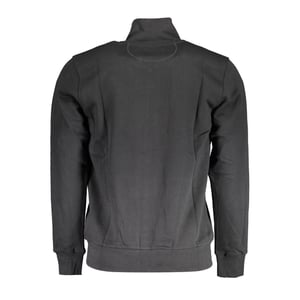 Sudadera de hombre de algodón negra La Martina