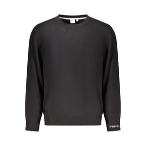 Suéter de algodón negro para hombre Pepe Jeans
