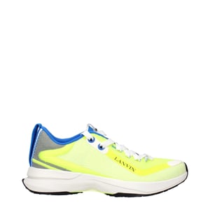 Zapatillas deportivas de tela amarillas Lanvin