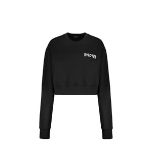Sudadera corta con logotipo de Balmain