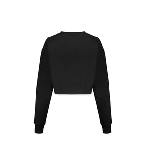 Sudadera corta con logotipo de Balmain