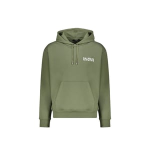Sudadera con capucha y motivo del logotipo de Balmain