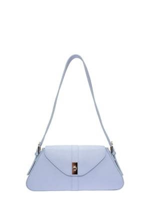 Roberta M Turquesa Bolso de cuero
