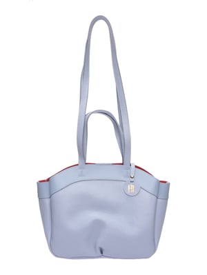 Anna Luchini Turquesa Bolso de cuero