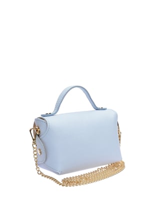 Anna Luchini Turquesa Bolso de cuero