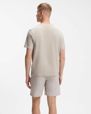 Camiseta de Cuello Redondo TChup en Gris