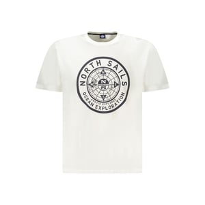 Camiseta de Algodón Blanca para Hombre North Sails