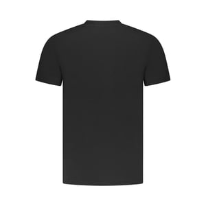 Camiseta de Hombre de Algodón Negra Cavalli Class