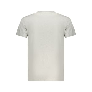 Camiseta de algodón gris para hombre de Tommy Hilfiger