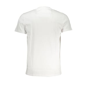 Camiseta de Hombre Cavalli Class Bianco de Algodón