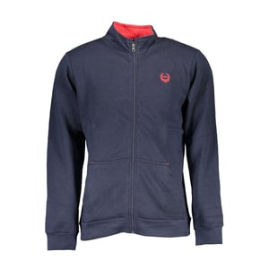 Sudadera de Hombre de Poliéster Azul Gianmarco Venturi