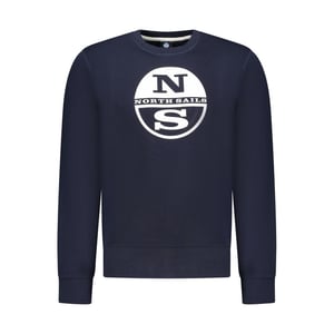 Sudadera de algodón azul para hombres North Sails