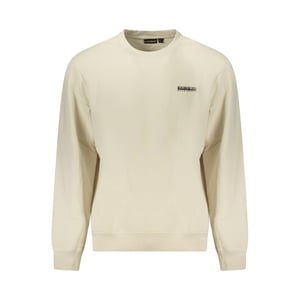 Sudadera de Hombre de Algodón Beige Napapijri