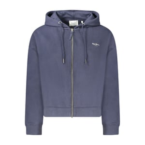 Sudadera de mujer de algodón azul Pepe Jeans