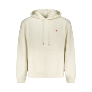 Sudadera de algodón blanca para hombre Calvin Klein