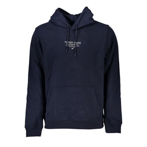 Sudadera de algodón azul para hombre Tommy Hilfiger