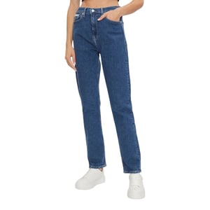 Jeans de pierna recta de tiro alto