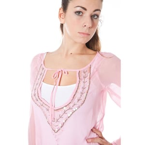 Phard Rosa Seta Camiseta para Mujer