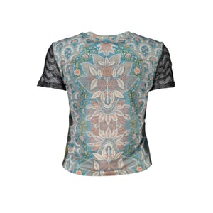 Desigual Azzurro Camiseta de Poliéster para Mujer