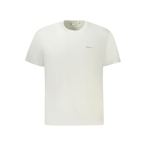 Camiseta de Hombre de Algodón Pepe Jeans Bianco