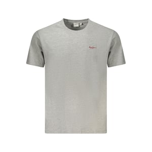 Camiseta de Hombre de Algodón Grigio de Pepe Jeans