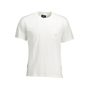 La Martina Bianco Camiseta de Algodón para Hombre