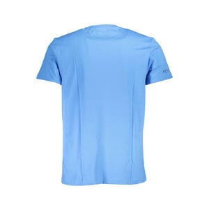 La Martina Azzurro Camiseta de Algodón para Hombre