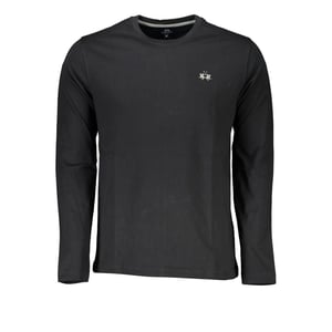 Camiseta de Hombre de Algodón Negra La Martina