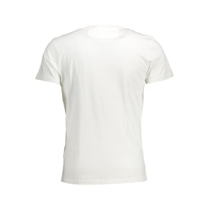La Martina Bianco Camiseta de Algodón para Hombre