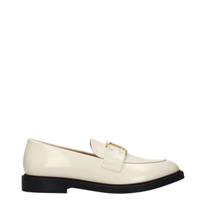 Mocasines de Cuero Beige Chloé