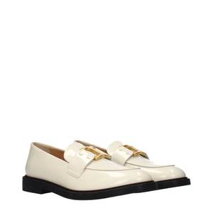 Mocasines de Cuero Beige Chloé