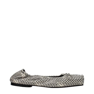 Bailarinas de Cuero Beige Jacquemus