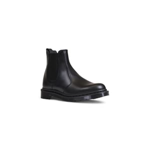 Botas Chelsea de Cuero Negros Dr. Martens