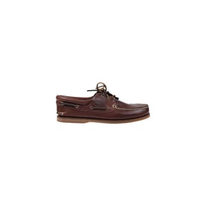 Mocasines de piel marrón Timberland sin cordones