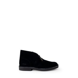 Botas de cuero negro con cordones Clarks