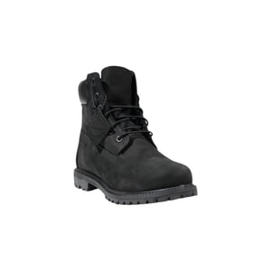 Botas negras de cuero con cordones Timberland