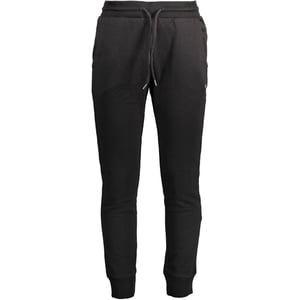 Pantalón de chándal negro de algodón para hombre Napapijri