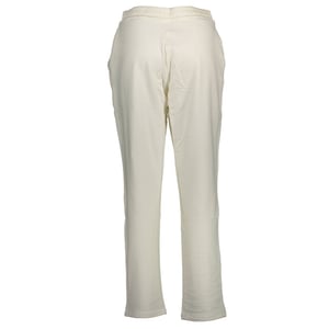 U.S. POLO ASSN. Sudadera de algodón blanca para mujer