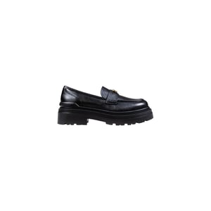 PINKO Zapatos de Tacón Plataforma de Cuero Negro