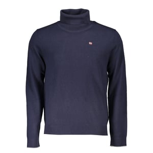 Suéter para hombres Napapijri Blue Tessuto