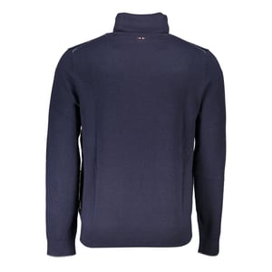 Suéter para hombres Napapijri Blue Tessuto