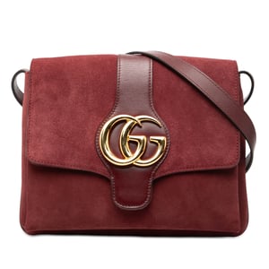 Bolso cruzado Arli de ante mediano de segunda mano