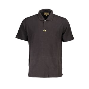 Camisa Polo de Algodón Negra para Hombre La Martina