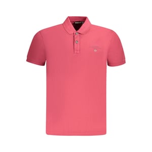 Polo de Hombre Napapijri Rosso de Algodón