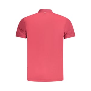 Polo de Hombre Napapijri Rosso de Algodón