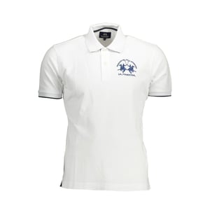 Camisa Polo de Algodón Blanca para Hombre La Martina