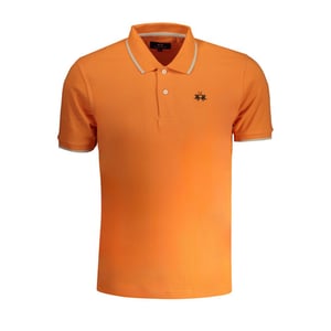 La Martina Polo de Algodón para Hombre Arancione