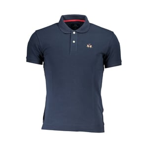 Camisa Polo de Hombre de Algodón Azul La Martina