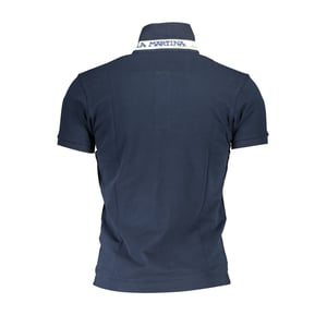 Camisa Polo de Hombre de Algodón Azul La Martina