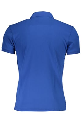 La Martina Camisa Polo de Algodón Azul